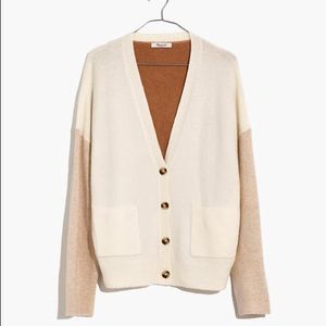 Madewell Short Kent Ex-Boyfriend Cardigan Sweater